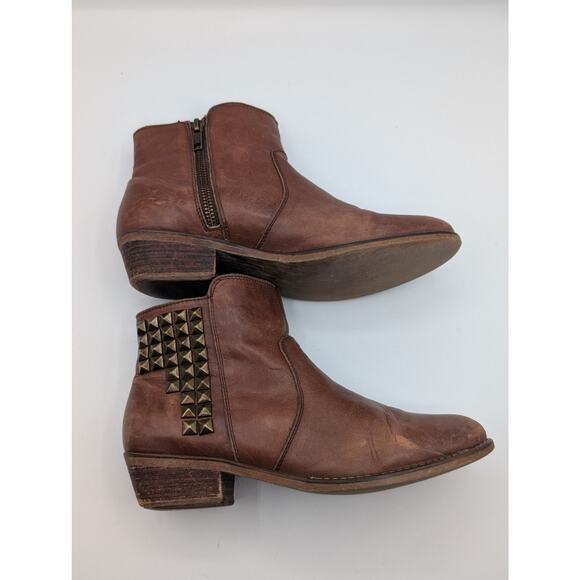 14th & Union Brown Leather Presley Boot Size 7.5 - Picture 3 of 8